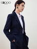 G2000【舒适弹性/商场新款】女装FW25商务通勤格纹西服56212233 商品缩略图0
