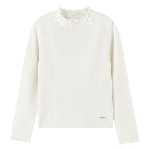 【实体店同款】女童长袖针织衫秋季新款安奈儿童装AG534134 商品图5