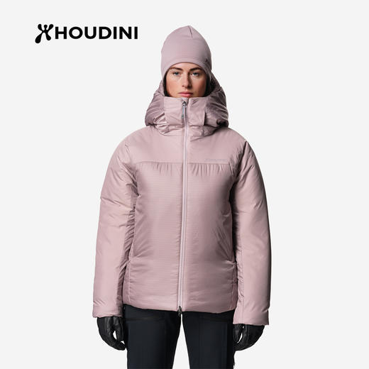 HOUDINI胡丁尼 Double Dunfri双倍邓菲女户外冬季保暖连帽棉服棉衣 820014 商品图2