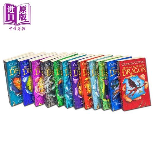 预售 【中商原版】驯龙高手原著英版套装 英文原版原著小说书籍 How to Train Your Dragon 驯龙高手龙鳞版 驯龙高手英文版 可搭哈利波特 商品图4