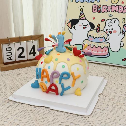 烟花数字蛋糕—数字可改 商品图3