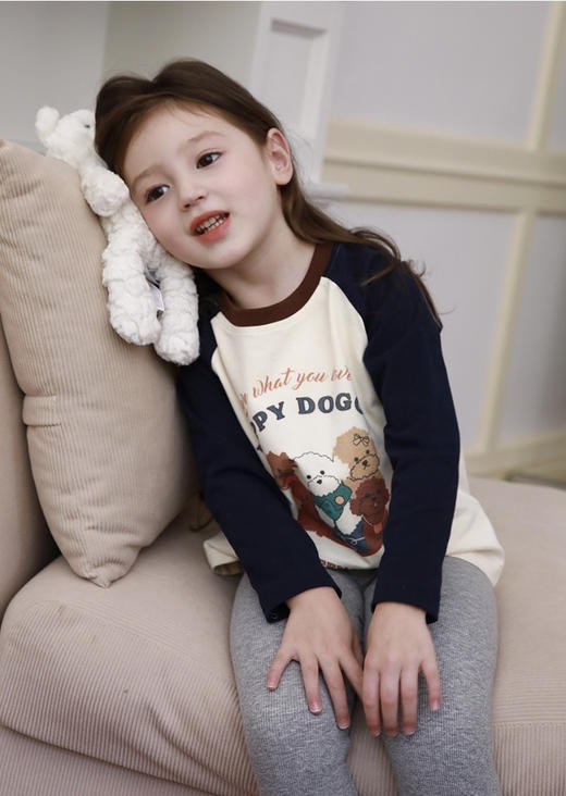 （两件加入购物，满减到手39.9两件）西蒙日记·儿童卡通插肩袖百搭T恤 商品图9