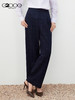 G2000【直筒裤/舒适弹性/商场新款】女装FW25商务通勤格纹西裤56252043 商品缩略图0