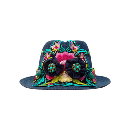 攒青花绣花手工礼帽 | 现货加急发 商品图4
