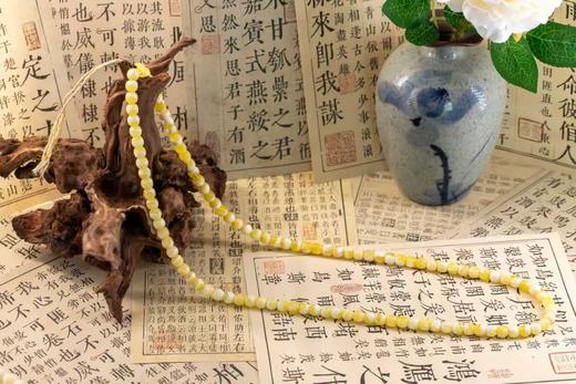 附证书，一周内发货【虎皮纹大咪手串 蜜蜡多功能串】黄蜜蜡虎皮纹，大咪数手串珠串17mm；108蜜蜡多功能串，项链、手串、手持 商品图4