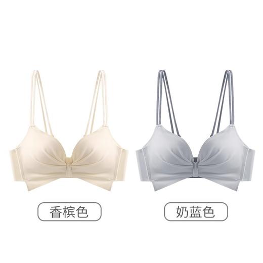 【小胸女孩的蜜桃魔法🍑】细肩带美背内衣 小胸聚拢收副乳防外扩防下垂显大文胸不空杯胸罩，细肩带美背内衣，聚拢显大不空杯，轻松穿出圆润曲线✨舒适无痕，颜值与功能双加分！ 商品图9