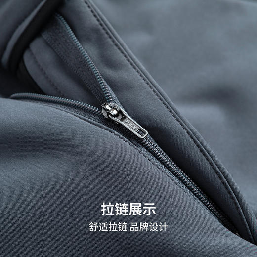 【抗静电&防水】圣得西男士加绒户外工装裤2025秋季款直筒休闲裤 商品图6