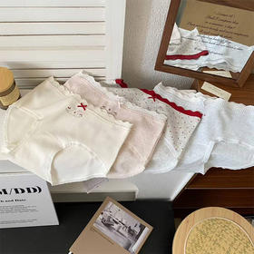 少女风印花内裤女舒适透气纪念日百货门店同款163803203