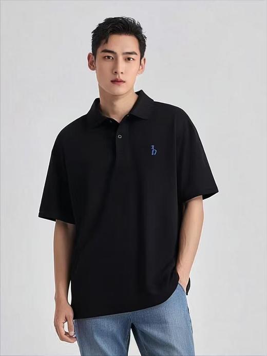 【孤品捡漏】HAZYS G234男款翻领短袖T恤-喜出 商品图0