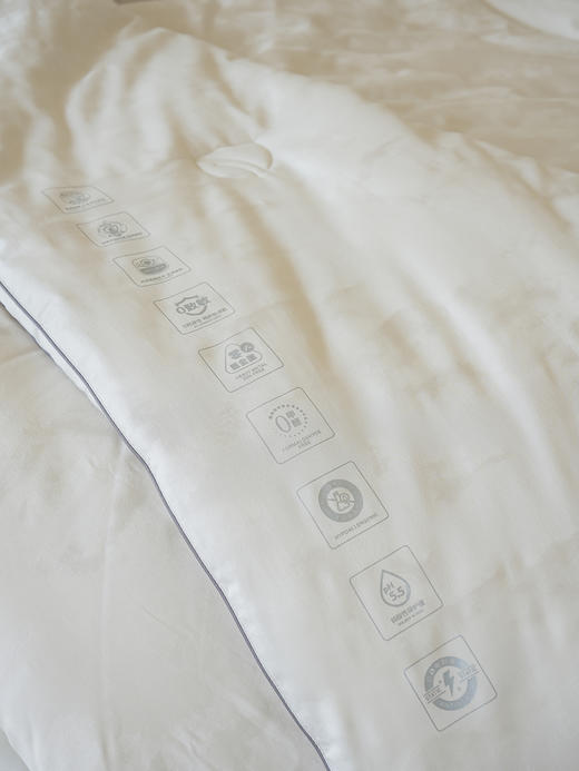 植物大豆暖润被-冬被-银灰色-200*230cm 2750g 商品图3