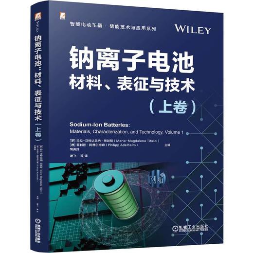 官网 钠离子电池 材料 表征与技术 上卷 玛拉 马格达莱纳 蒂廷斯 钠离子电池材料技术理论研究现状产业应用发展书籍 商品图0