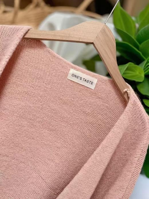 【孤品捡漏】G188粉色开衫外套-喜出 商品图2