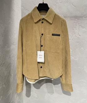 中性款翻领系扣外套005