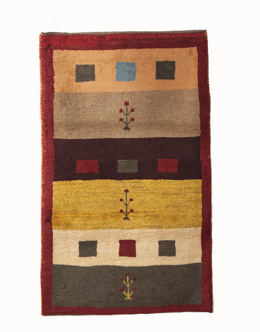 伽罗 JALO 伊朗进口手工编织GABBEH风格门厅羊毛地毯 商品图3