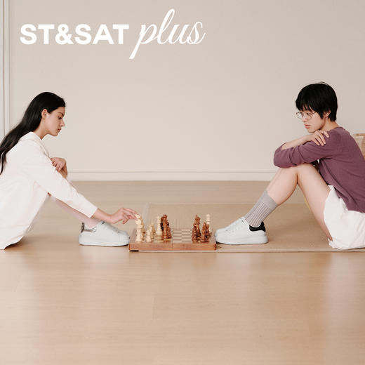 星期六时尚经典百搭厚底小白鞋SSD3112053 商品图4