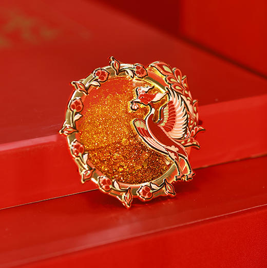 常沙娜敦煌艺术冰箱贴  敦煌艺术鸣凤流光·旋转冰箱贴·鸣凤流沙冰箱贴 商品图8