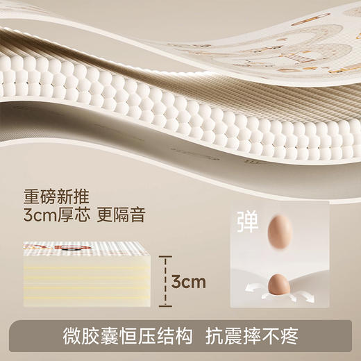 【冬日暖拥】mloong曼龙定制款XPE爬爬垫（下单前可咨询会员官，自行下单不发货哦~） 商品图1