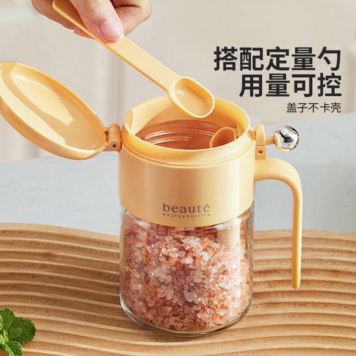 摩登主妇调料罐玻璃厨房家用新款分装调料瓶调味罐密封防潮调料盒 商品图1