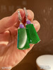 正冰种浓艳绿无事牌耳坠【5270508】具体价格微信咨询 商品缩略图1