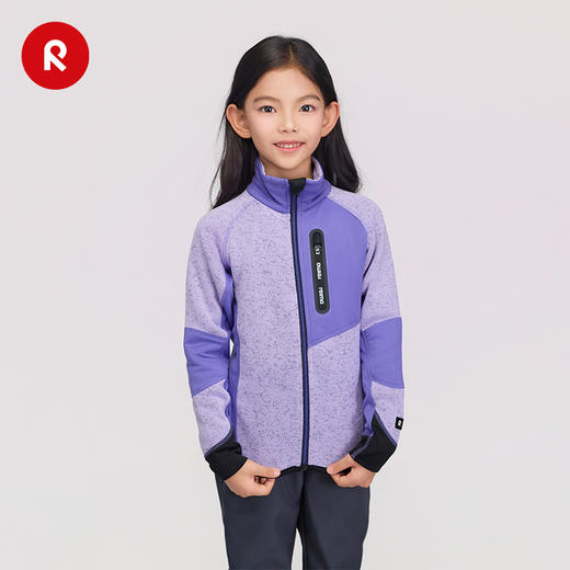 芬兰reima2025秋冬新款男女儿童中童抓绒保暖运动针织开衫卫衣 商品图2