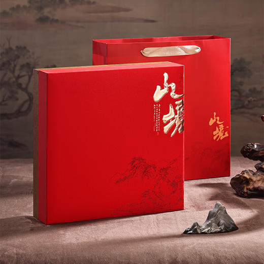 素言茶坊~山境·花好月圆 三年陈寿眉白茶饼精美茶礼350克 商品图0