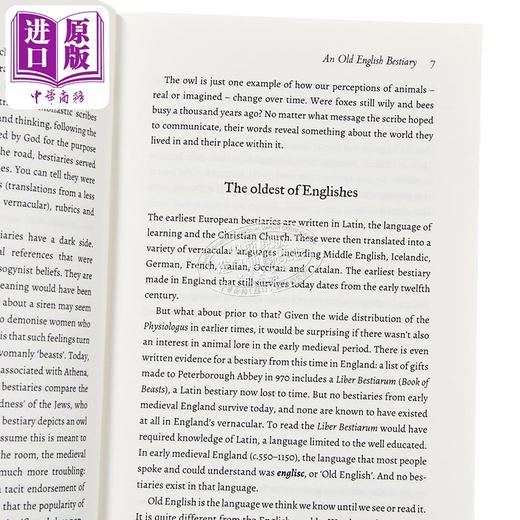 预售 【中商原版】古英语动物寓言集 英文原版 The Deorhord An Old English Bestiary Hana Videen 商品图2