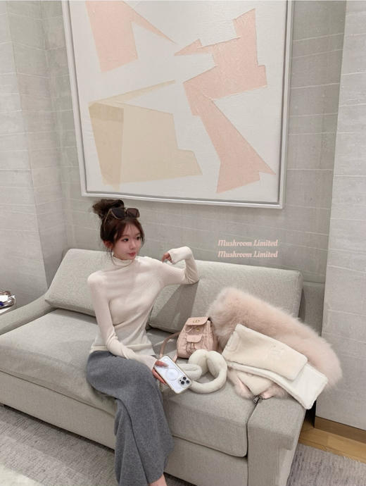 M/L码 金蘑菇菇 土耳其绒加厚针织裤 / 进口机一体绒工艺 商品图6