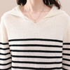 OSL 8520QY条纹羊毛衫秋冬修身针织衫 商品缩略图2