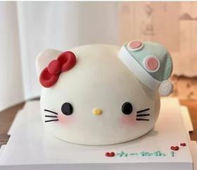多款式~微加高hellokitty猫小帽子卡通小动物蛋糕-低糖处理无添加