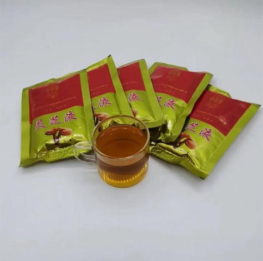 中华参灵芝液长白山灵芝100ml袋装东北吉林朝鲜族老字号 商品图1