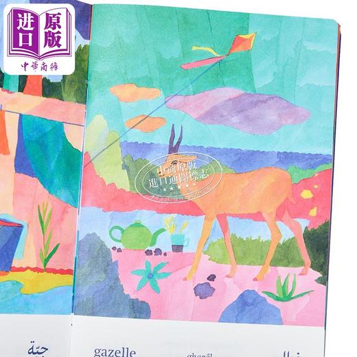 【中商原版】【法文版】茉莉季风	Mousson de jasmin 法文原版 Anouck Constant 法语单词图画书 商品图2