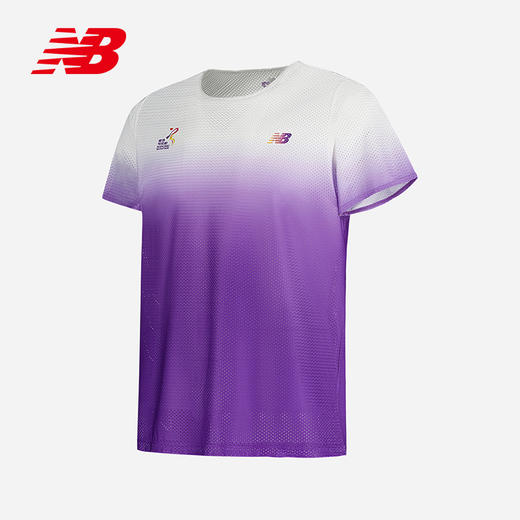 NEW BALANCE/NB南马限定系列男女款运动跑步舒适短袖T恤 商品图2