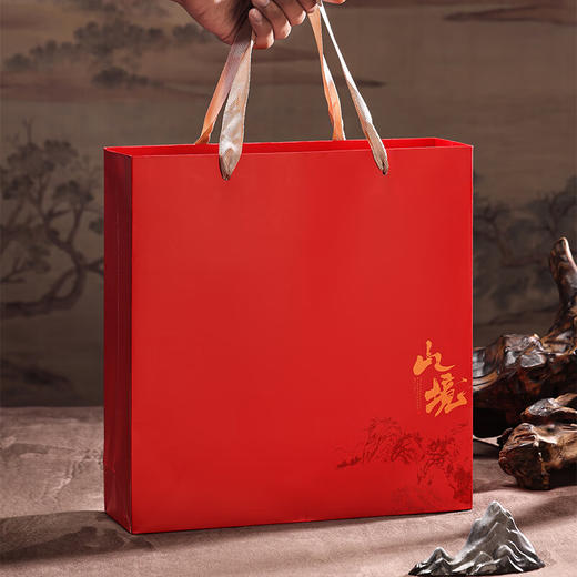 素言茶坊~山境·花好月圆 三年陈寿眉白茶饼精美茶礼350克 商品图2