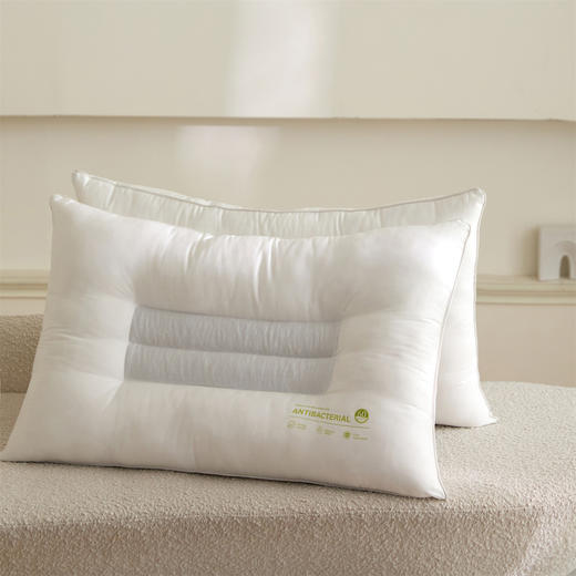 【品牌直发】加倍生活 全棉A类60支决明子护颈枕 枕头枕芯 颈椎枕助睡眠单人双人成人家用学生枕 商品图6