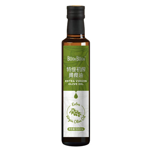 【闪电精选】BoonBoon椰满满特级初榨橄榄油  凉拌烹饪食用油  500ml 商品图4