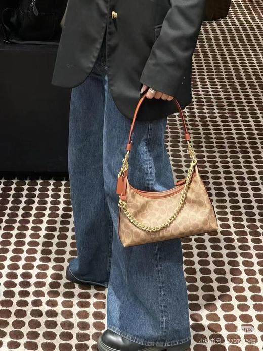 寇驰老花Juliet经典老花复古月牙包 商品图9