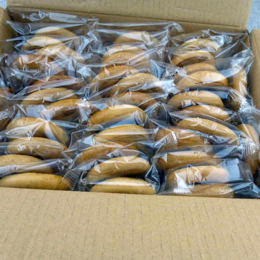 新疆牛奶原馕/玫瑰花夹心馕1kg/箱盒装烤馕新款新品点心酥香点心 商品图1