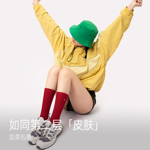 靴下物红色袜子女中筒堆堆袜女春秋薄款透气jk日系白色小腿袜刺绣 商品图0