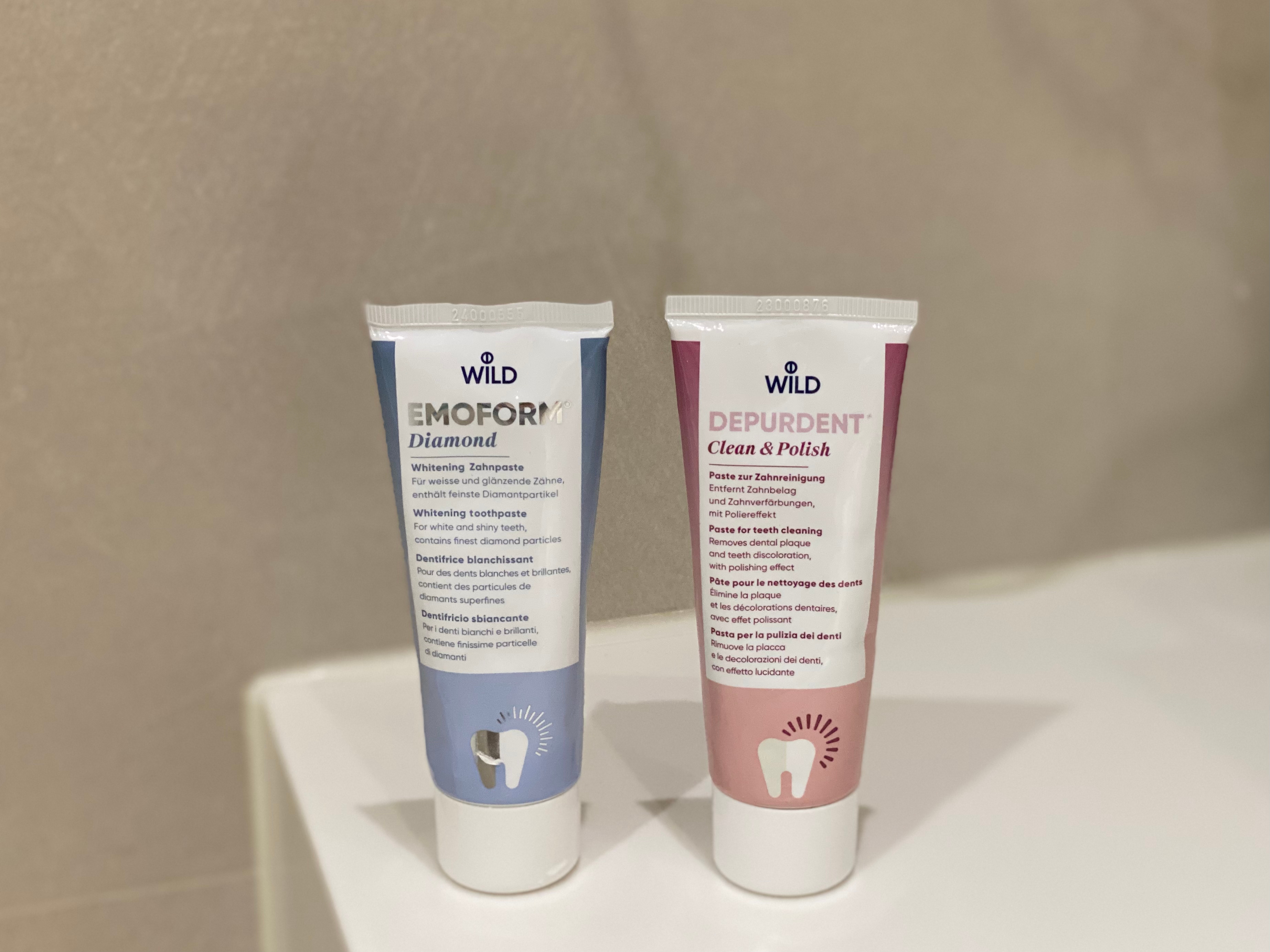 瑞士Dr.wild成人牙膏，抛光去渍，提亮防蛀，轻松清洁口腔美白牙齿