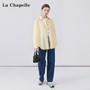 天猫同步【莱赛尔天丝+软而立挺】拉夏贝尔/La Chapelle单口袋翻领长袖衬衫女秋季新款宽松休闲通勤衬衣 商品缩略图1