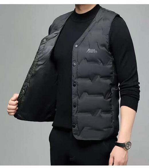 【孤品捡漏】（绒子含量90%）G193男款羽绒马甲-喜出 商品图2