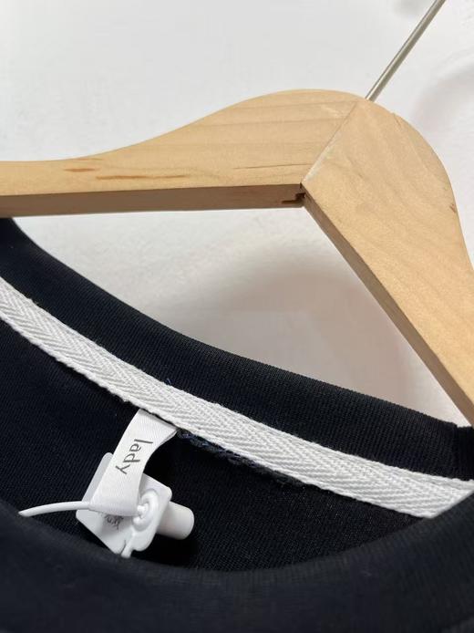 【孤品捡漏】（高克重品质款）G169黑色小白兔短袖T恤--喜出 商品图2