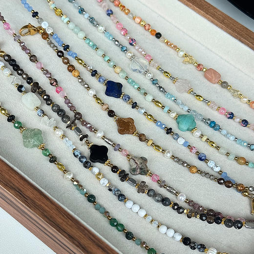 优选丨一链五用【贺福安 天然石套链】项链/手链/手机链 多种用途 购入超划算 商品图3