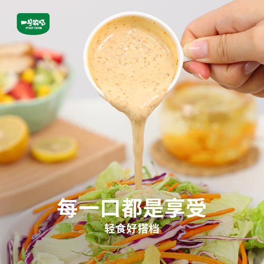 轻食酱包0脂清爽油醋汁30g+0蔗糖焙煎芝麻汁40g独立袋装便携料汁 商品图2