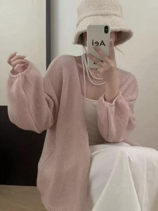 【孤品捡漏】G188粉色开衫外套-喜出 商品图0