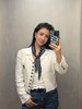 春秋刺绣小香风棉麻百搭短款西服外套 商品缩略图12
