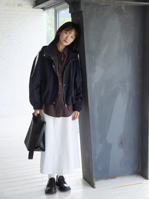 步履不停/5C11277C/小身型打褶衬衫 商品图3