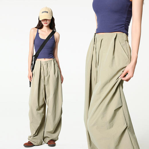 美式复古剪刀裤 | 视觉显瘦，修饰身形，慵懒时尚，百搭不挑人【3-5天发货】 商品图5