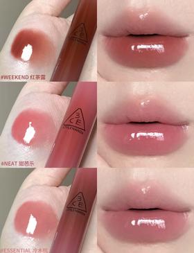 3CE聚光小蜜勺 唇蜜镜面唇釉水光滋润裸色