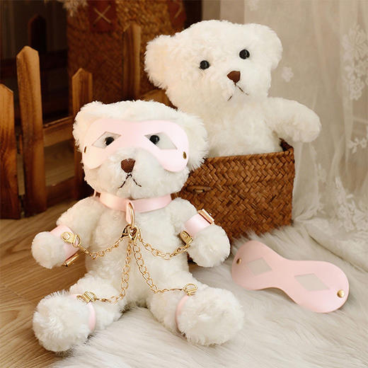 【谜姬】 捆绑玩偶熊情趣摆件SM玩具情趣用品另类玩具毛绒成人 商品图3